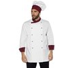 Unisex Chef jacket pinstriped