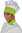 Unisex Chef hat with velcro