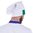 Unisex chef hat with italian flag