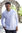 Unisex polo shirt piquet cotton long sleeves