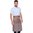 Long Apron with Stain Resistant Vintage Hemp Effect Texture