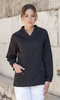 Black tunic in wash-resistant fabric