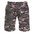 Multi-pocket camouflage bermuda shorts