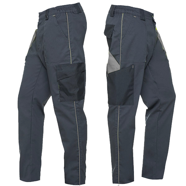Unisex multi-pocket maintenance trousers