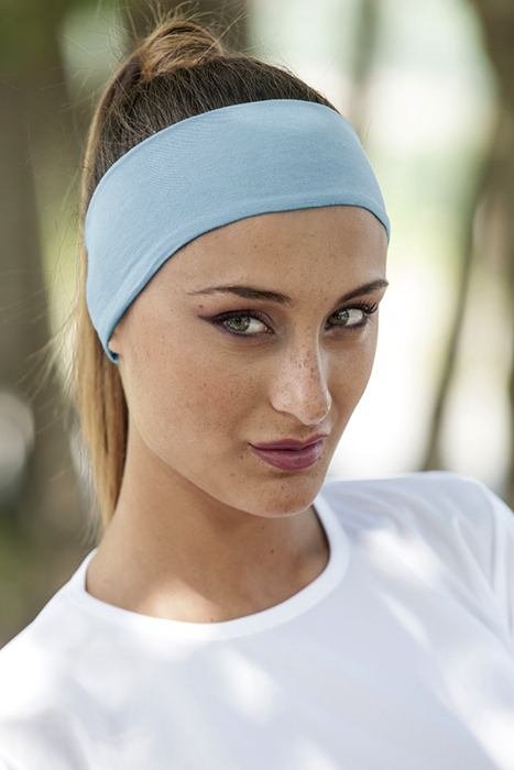 rétro accessori per capelli per donne e ragazze BIGBOBA Moda floreale Fasce elastiche sportive Blu nodo cinese 