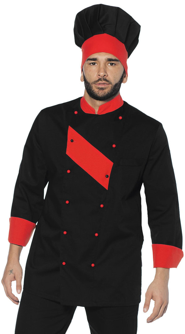 Men's Chef jacket black color