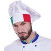 Unisex chef hat with italian flag