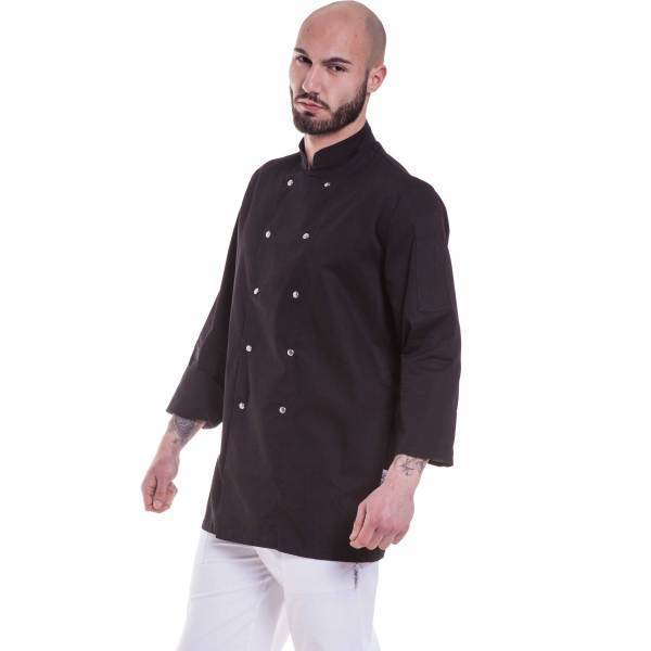 Men's jacket with snap buttons
