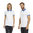 Unisex cotton polo shirt with pocket