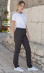 Women's trousers in wash-resistant fabric