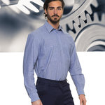 Men's shirt long sleeves Oxford for work,