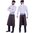Unisex long waist apron