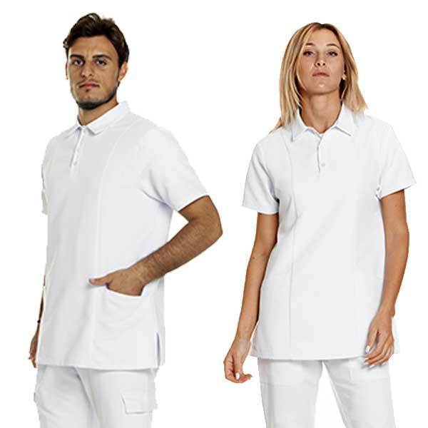 Unisex white tunic