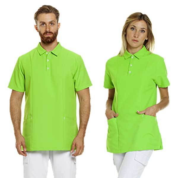 Unisex apple green tunic