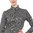 Camicia  donna in cotone elasticizzato e collo coreano
