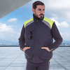 Unisex vest with reflective profiles