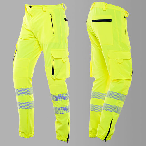 High visibility stretch trousers