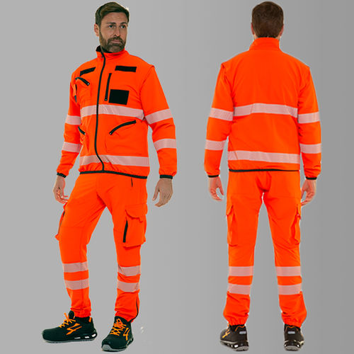 High visibility stretch jacket