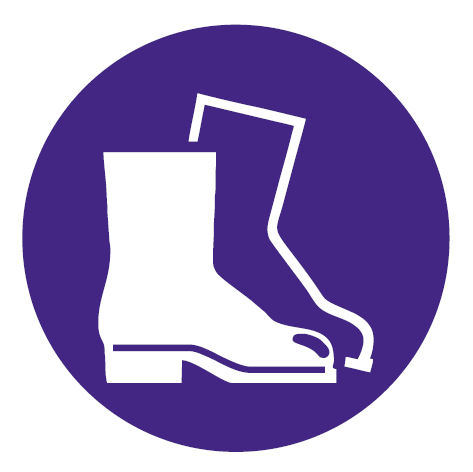 OBLIGATION TO USE OF SAFETY FOOTWEAR