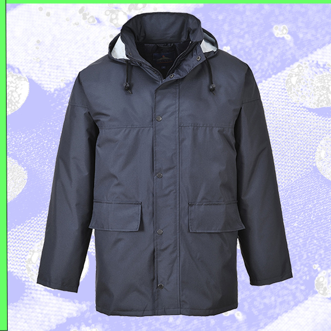 Certified waterproof and cold-proof jacket