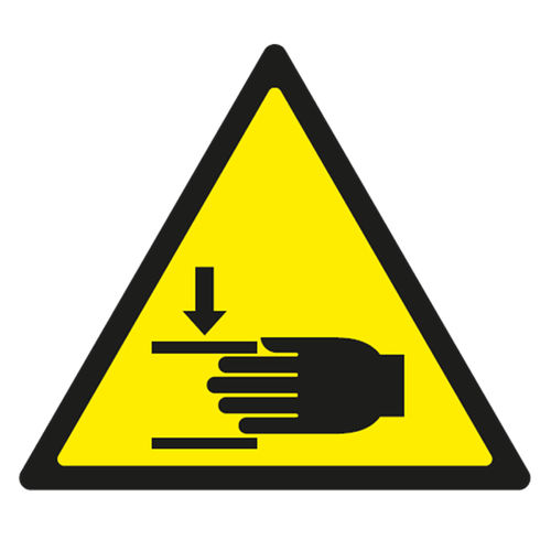 DANGER SIGN BEWARE OF YOUR HANDS