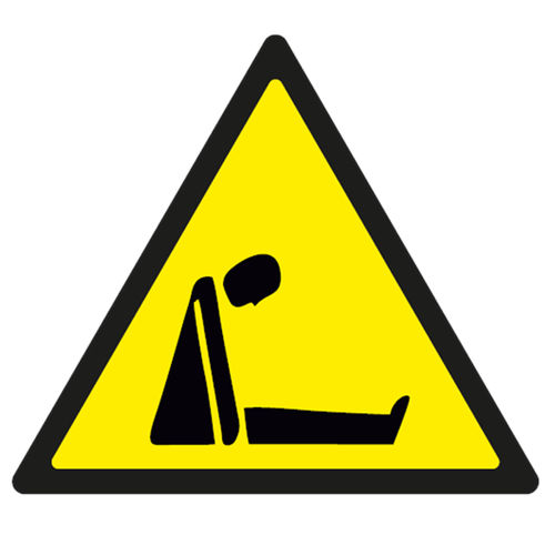 CONFINED SPACE DANGER SIGN