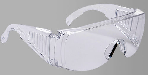 Glasses with single lens